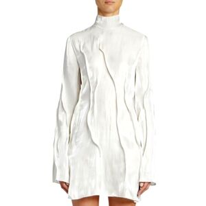 Kenzo Liquid Shine Wave Mini Dress